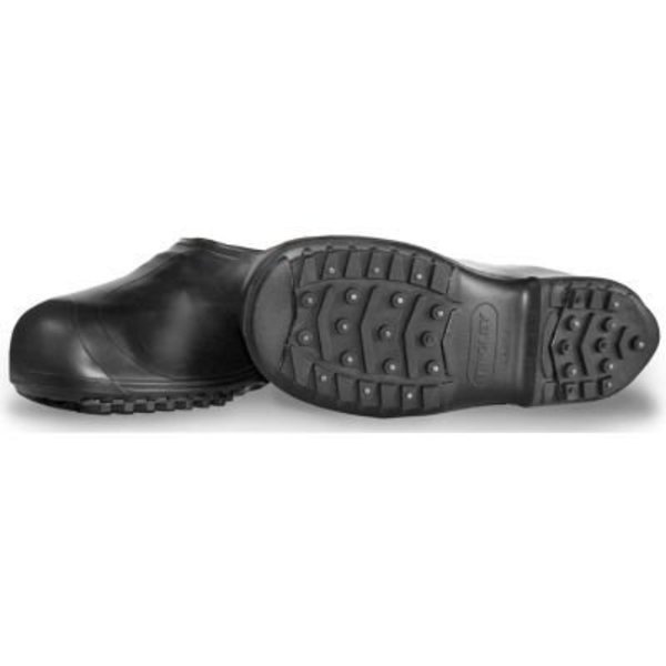 Tingley Rubber Tingley 1350 Winter-Tuff Ice Traction Stretch Overshoes, Black, Studded Outsole, 2XL 1350.2X